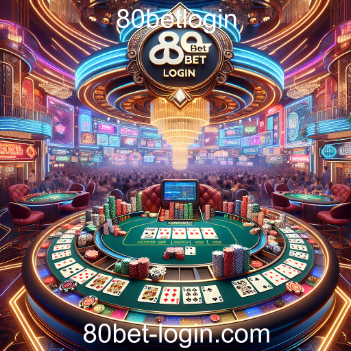 Descubra a Emoção do Poker Online no 80betlogin